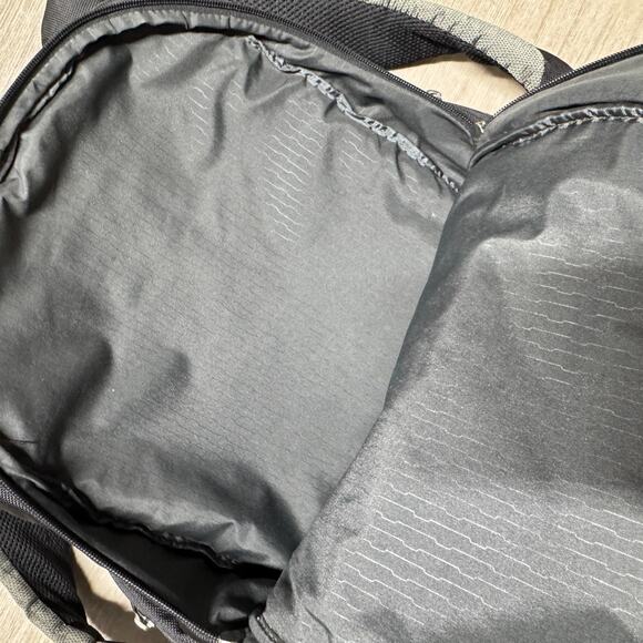 Tumi T-Tech Presidio Union T-Pass Laptop Backpack Padded Brief Pack Black Gray - Picture 5 of 9